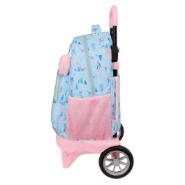 Mochila Escolar con Ruedas Frozen Ice magic Azul 33 x 45 x 22 cm