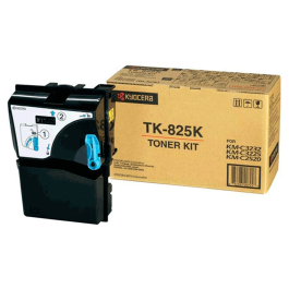 Kyocera TK825K Tóner Negro Original para KM-C2520 / 3225 / 3232