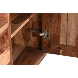 Vitrina DKD Home Decor Marron Natural 42 x 190 x 100 cm Vitrina DKD Home Decor Marron Natural 42 x 190 x 100 cm