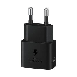 Samsung EP-2510XBEGEU Adaptador de Corriente 25W Super Fast Charging USB Tipo C 1 Puerto para Smartphone Negro