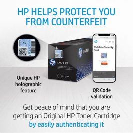 HP 124A Cartucho de Tóner Original Magenta LaserJet ColorSphere para Impresión Profesional y Calidad Fotográfica