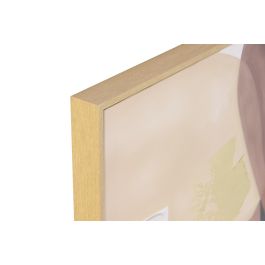 DKD Home Decor Cuadro Abstracto Marron Beige 140x100 cm, Lienzo, 2 Unidades
