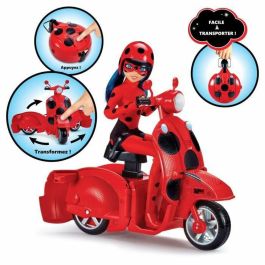 Bandai P50668 Scooter Miraculous Switch'n Go Ladybug Lucky Charm Muñeca articulada 26 cm Precio: 59.50000034. SKU: B169NXZASG
