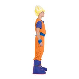 Disfraz goku XL (camiseta, fajín, pantalón, cubrebotas, y brazaletes ) Disfraz goku XL (camiseta, fajín, pantalón, cubrebotas, y brazaletes )