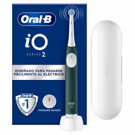 Oral-B Cepillo de dientes eléctrico Serie iO2 Verde bosque + Estuche de viaje
