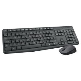 Logitech Combo Teclado/Ratón MK235 Inalámbrico QWERTY 920-007919 Distribución Español, Pilas Larga Duración, Resistente a Salpicaduras Precio: 30.94999952. SKU: S5600417