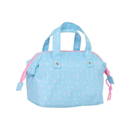 Neceser de Viaje BlackFit8 Smile Rosa Azul claro 26.5 x 17.5 x 12.5 cm