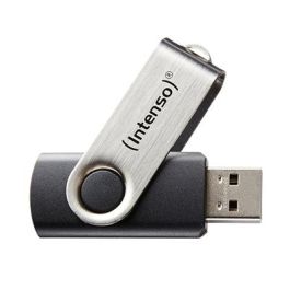 Intenso Memoria USB 2.0 Basic Line 8GB (3503460), Lectura hasta 28MB/s, Negro/Plata Precio: 8.49999953. SKU: S0200484