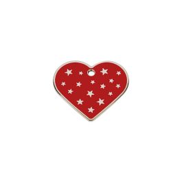 Placa identificativa para collar Imarc PetScribe Passion Rojo Plata Precio: 10.50000006. SKU: B1GCXF8LKT