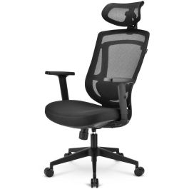 Sharkoon OfficePal C10 Silla de Oficina Ergonómica con Respaldo de Rejilla y Asiento Acolchado Negro, Tela y Malla Precio: 180.69000059. SKU: B1362JPV54