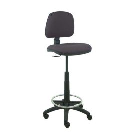 Taburete Piqueras Y Crespo Isso Ergomico Mecanismo De Contacto Permanente Regulable En Altura Y Aro Reposapies Asiento Y Respaldo Tapizados Bali Gris Oscuro Precio: 165.5000006. SKU: S5704038