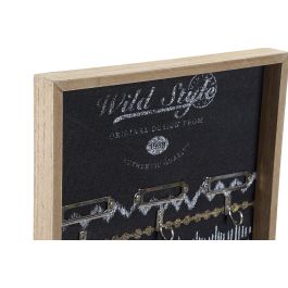 DKD Home Decor Guardallaves Colonial Negro de Mdf y Metal Desmontable para Organizar Llaves 4x38x24 cm (2 Unidades) DKD Home Decor Guardallaves Colonial Negro de Mdf y Metal Desmontable para Organizar Llaves 4x38x24 cm (2 Unidades)