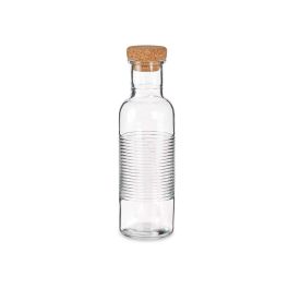 Pasabahce Botella Hoop con tapón de corcho 1070 ml, vidrio transparente (6 Unidades) Pasabahce Botella Hoop con tapón de corcho 1070 ml, vidrio transparente (6 Unidades)