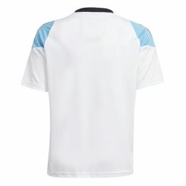 Camiseta de Fútbol Adidas Messi Training Azul Blanco