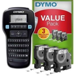 Dymo Etiquetadora - Rotuladora Electrónica Lm160 + 3 Cintas D1 De 12 mm Negro Sobre Blanco 45013 Value Pack Precio: 64.58999965. SKU: S7711099