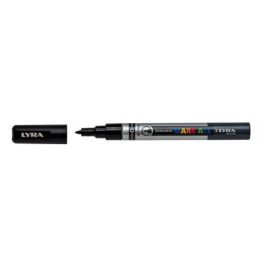 Lyra L6800099 Marcador Permanente Mark All Negro Punta Redonda/Fina 0,7 mm