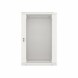 Lanberg WF01-6418-10S Armario Rack de Pared 18U, Color Gris, 60 kg de Capacidad Máxima Lanberg WF01-6418-10S Armario Rack de Pared 18U, Color Gris, 60 kg de Capacidad Máxima