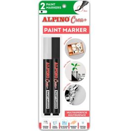 Alpino Rotuladores multisuperficies paint markers color experience estuche 2 blanco y negro Precio: 4.94999989. SKU: B1HATFLBQZ