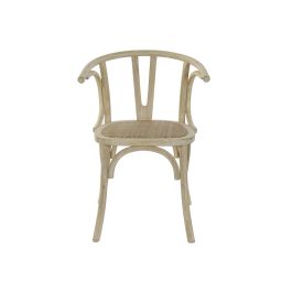 DKD Home Decor Silla 50 x 75 x 56 cm Blanco Olmo Ratan Rejilla