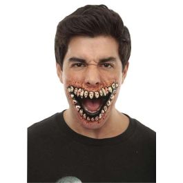 Aplicación sonrisa horrorosa de látex Aplicación sonrisa horrorosa de látex