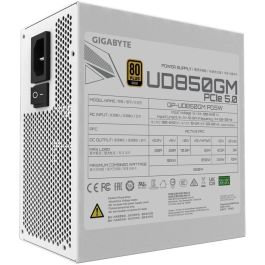 Gigabyte UD850GM PG5W Fuente de Alimentación 850W 80 PLUS Gold ATX, Enfriamiento Activo, Negro