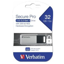 Verbatim Pendrive Secure Pro 32 grb Retráctil Usb 3.2 Hardware Encryption Plata Precio: 31.78999967. SKU: B1FCJPJ8WS