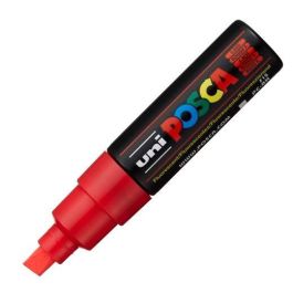 Posca Marcador Pc-8K No Permanente Punta Biselada 8.0 mm Rojo Fluor Precio: 4.58999948. SKU: B1J9QRHA3T