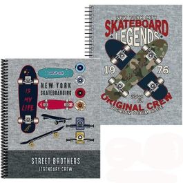 Senfort Carpeta Con 30 Fundas Espiral Skateboard Surtido Precio: 6.9900006. SKU: B1GE4N6R2T