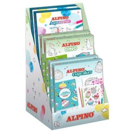 Alpino expositor sets creativos dino + aquarelle + cupcakes Precio: 48.94999945. SKU: B1EBCKDH4D