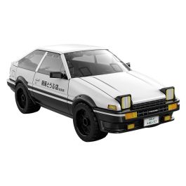 DEQUBE Toyota Trueno AE86 C55018W - Bloques de construcción Initial D, coche de control manual con doble licencia (66 piezas)
