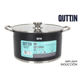 Hermes Matt Cacerola Industrial 28 cm (10 Litros) de Acero Inoxidable con Tapa, Modelo Qt (4 Unidades) Precio: 134.5278. SKU: B1CCY2PMMR