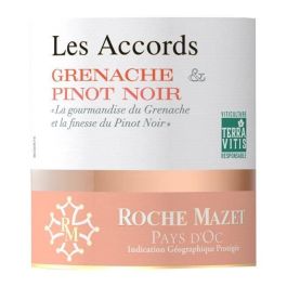 Acuerdos de Roche Mazet Garnacha & Pinot Noir 2019 Pays d'Oc - vino rosado Languedoc