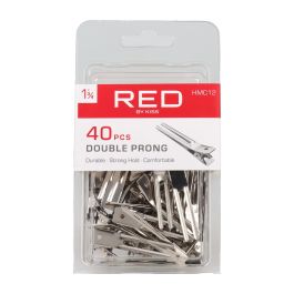 Red Kiss Double Prong Clip 1 3/4" 40 Piezas Clips Precio: 3.50000002. SKU: B19PK4MFMW