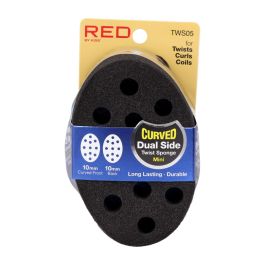 Red Kiss Twist Sponge Mini Curved Double Side Esponja Para El Cabello Precio: 5.94999955. SKU: B166GYMLFH