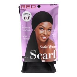 Red Kiss Satin Wrap Scarf Black Capa De Cabello Precio: 4.79000038. SKU: B1JTDHNZFT