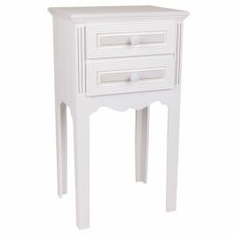 Mesita de Noche Alexandra House Living Blanco 28 x 69 x 38 cm Precio: 105.68999947. SKU: B1ECFNWQC9