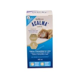Vetnova Acalma Cats Recambio Calmante y Adaptación para Gatos 48 mL - Análogo de Feromona Facial Felina F3 para Evitar Comportamientos Indeseados Asociados al Estrés Precio: 24.50000014. SKU: B154WV797L
