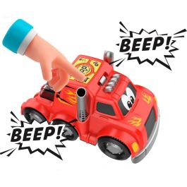 TOOKO 81478 Camión de actividades motorizado con sonido y luz para niños a partir de 2 años