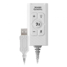 Mars Gaming Tarjeta Sonido Externa USB 7.1 MSC2W Blanca para PC PS5 PS4 Switch Mac Precio: 14.88999985. SKU: S7805586