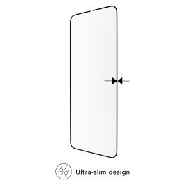 dbramante1928 Protector de Pantalla para Samsung Galaxy S23, PET 9H, Resistente a Rayones y Anti-huellas, Negro, Transparente, 1 Unidad