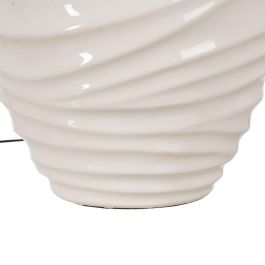 Lámpara Mesa Blanco Cerámica Iluminación 38 X 38 X 67 cm