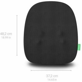 Medisana MC 500 Respaldo de masaje Shiatsu recargable inalámbrico con 2 velocidades, Negro