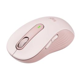 Logitech M650 L Rosa Ratón Inalámbrico Grande Silencioso SilentTouch SmartWheel, 4000 DPI, Bluetooth/USB, Hasta 24 Meses Batería