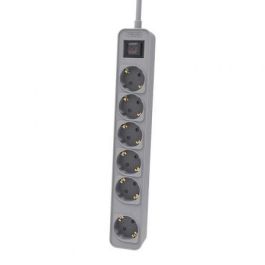 Regleta con Interruptor Philips CHP2164G/10/ 6 Tomas de corriente/ Cable 1.5m/ Gris Precio: 10.69000031. SKU: B1FT3E6DZ5