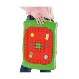 Molto Mesa de Construcción Plegable con 20 Bloques de Plástico para Niños +1 Año