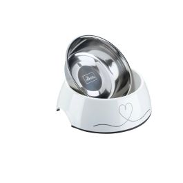 Comedero para Perro Hunter Valencia Blanco 160 ml