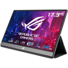 Monitor Portátil Gaming Asus ROG Strix XG17AHPE 17.3"/ Full HD/ 3ms/ 240Hz/ IPS/ Multimedia/ Negro