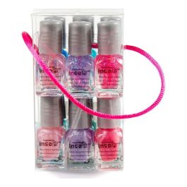 Inca Pintauñas para Niños Lote 12 pz, Colores Surtidos con Purpurina, Maquillaje Infantil Sin Tóxicos y Fácil de Quitar con Agua Precio: 10.58999986. SKU: S0586400