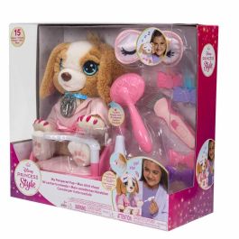 JAKKS PACIFIC Spa Belleza para animales con sonidos y reacciones realistas para cachorros +3 años