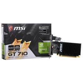 MSI GT710 2GB LP DDR3 - Tarjeta Gráfica Pasiva MSI GT710 2GB LP DDR3 - Tarjeta Gráfica Pasiva